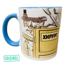 Подарочный набор для ВРАЧА-ХИРУРГА (7 предметов) + конструктор наполнения