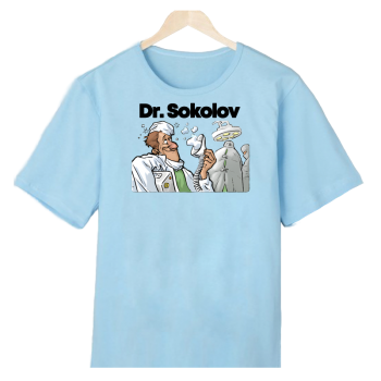 Футболка «Анестезиолог на работе» (АКЦИЯ)