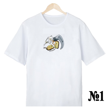 Футболка «Анестезиолог-реаниматолог — нейтральный профиль» (односторонняя печать спереди) АКЦИЯ