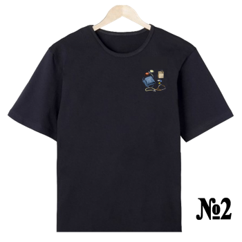 Футболка «Команда сердца» (строгий нейтральный дизайн, односторонняя печать спереди) АКЦИЯ