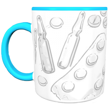 Кружка «ФАРМАЦЕВТ — рабочая, сдержанная»