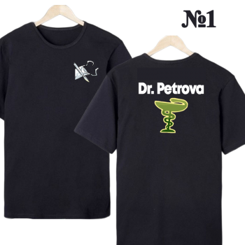 Футболка «Хирург — строгий нейтрал» (двусторонняя печать) АКЦИЯ