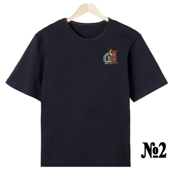 Футболка «Лабо‑профи — строгий принт» (односторонняя печать спереди)