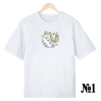 Футболка «Медсестра — работа и стиль» (односторонняя печать, спереди) — нейтральный дизайн (АКЦИЯ)