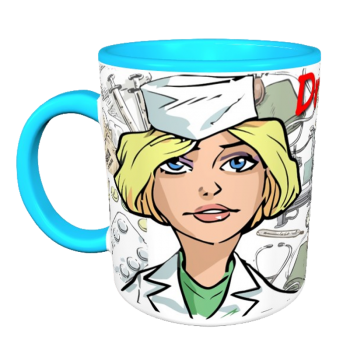 Кружка «Медик-блонди на работе» АКЦИЯ