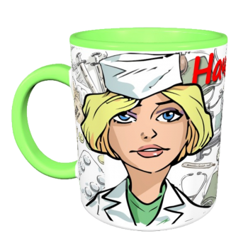 Кружка «Медик-блонди на работе» АКЦИЯ