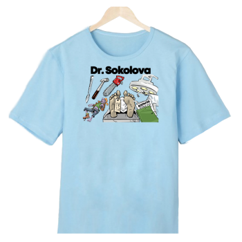 Футболка «Патологоанатом на работе»