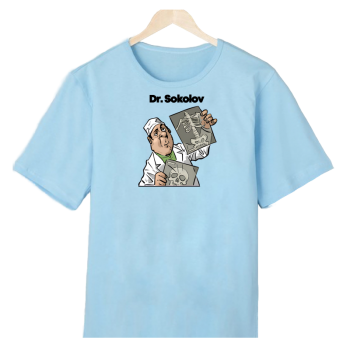 Футболка «Рентгенолог на просмотре» АКЦИЯ