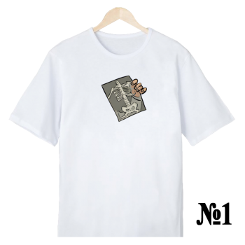 Футболка «Рентгенолог — строго и уместно» (односторонняя печать спереди) АКЦИЯ