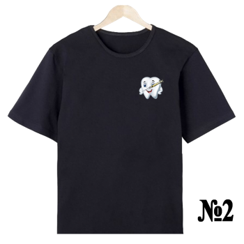 Футболка «Стоматология. Строго и профессионально» — односторонняя печать спереди