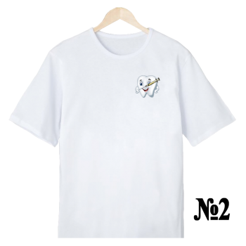 Футболка «Стоматология. Строго и профессионально» — односторонняя печать спереди