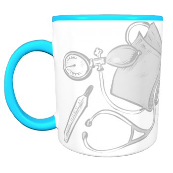 Кружка «Терапевт — сдержанный стиль»