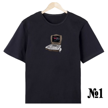 Футболка «УЗИ-специалист — нейтральный профиль» (односторонняя печать спереди)